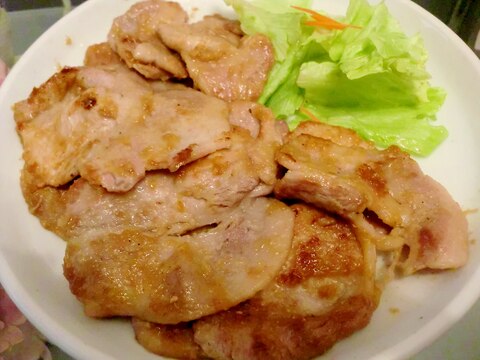 万能ダレで♪10分で絶対美味しい生姜焼き